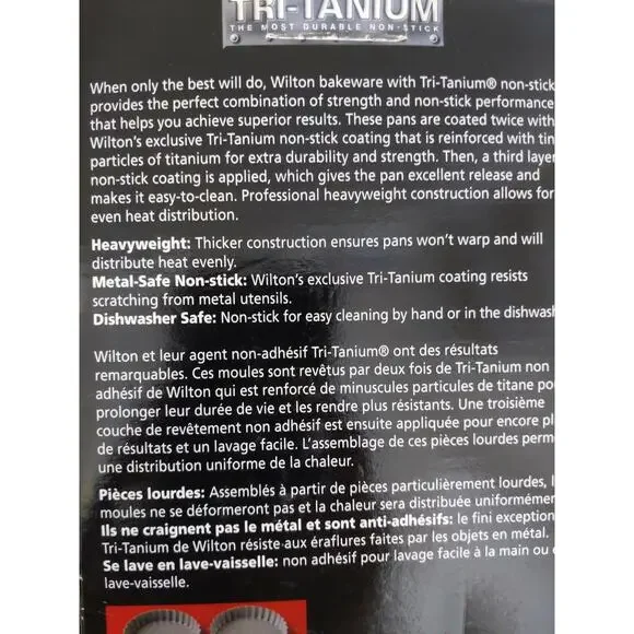 Set Of 4 Wilton Tart Quiche Pans 4" x 3/4" Fluted Edges Round Metal Bakeware0 - Picture 3 of 6